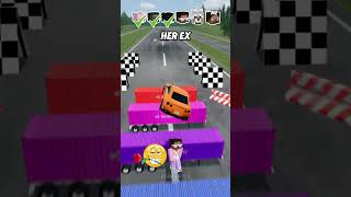 Help Me Get My Crush Attention In A Car Jump Challenge 😭 shorts beamngdrive [upl. by Fiertz526]