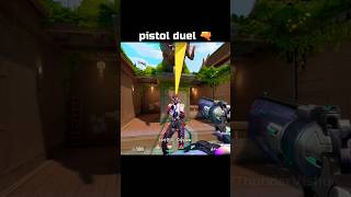 Vyse vs vyse pistol duel 😆 valorant valorantclips [upl. by Amand]