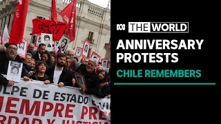 A divided Chile marks 50 years since Pinochets bloody military coup  The World [upl. by Odlanir]