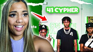 Mya Salina REACTS to CYPHER Kyle Richh Jenn Carter amp Tata PART 2 [upl. by Barbaraanne]