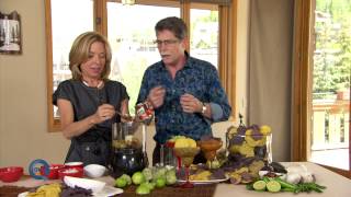 Rick Bayless Makes Quick amp Easy Tomatillo Salsa [upl. by Yllak]