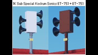 Kockum Sonics ET751  ET7512 1K Sub special [upl. by Adnilemre693]