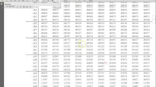 Finding p values using a z table [upl. by Anneg]