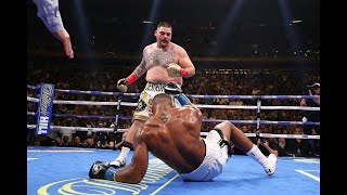 Anthony Joshua vs Andy Ruiz Round 7 Highlights Anthony Joshua TKOed [upl. by Ialocin]