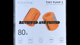 flextail tiny pump2 review [upl. by Sihon]