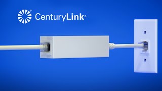 How to install your CenturyLink DSL filter [upl. by Eslud]