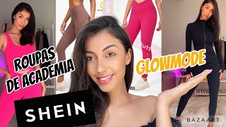 Roupas de academia da shein GLOWMODE 2023 vamos ser FITNESS [upl. by Llehcnom]