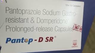 PantopDSR Capsule  Pantoprazole Sodium Gastro resistant amp Domperidone Prolongedrelease Capsules [upl. by Alake]