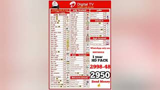 😊Airtel DTH recharge offer 🎉💐thangamanidthinfo [upl. by Melac]