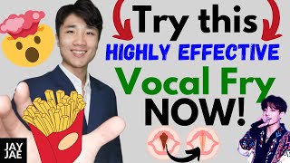 How to Sing Powerful High Notes using Vocal Fry Its really effective [upl. by Ahtivak]