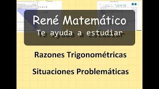 04  Razones trigonométricas  Situaciones problemáticas [upl. by Merilee848]