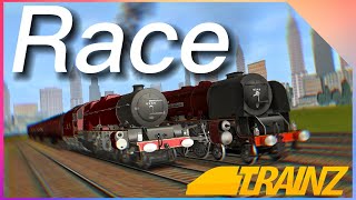 Trainz Driver2｜LMS Coronation Class VS LMS Princess Royal Class Race [upl. by Akirahc]