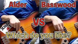 Alder vs Basswood Sound Difference between Alder and Basswood [upl. by Abagael320]