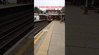 S stock arrives at croxley with a mega toot train londonunderground fy [upl. by Kopple247]