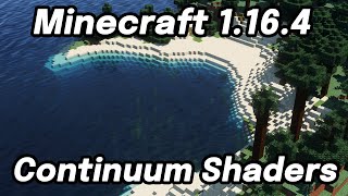 How to Install Continuum 20 Shaders and Optifine in Minecraft 1164  1165 [upl. by Scoter332]