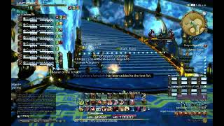 Final Fantasy XIV Syrcus Tower Alliance Raid Warrior POV 4K [upl. by Marcellina35]