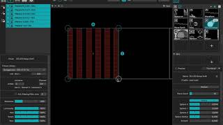 3D Led Setup Demo With MadMapper Material [upl. by Euqinomahs]