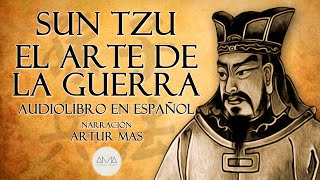 Sun Tzu  El Arte de la Guerra Audiolibro Completo en Español con Música quotVoz Real Humanaquot [upl. by Nikolos]