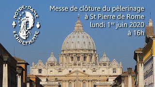 Messe de clôture du pèlerinage à la basilique Saint Pierre de Rome 1ère partie [upl. by Syned]