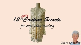 12 couture secrets [upl. by Constantina]