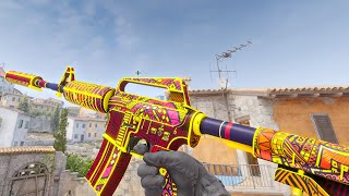 CS2 MADE THIS SKIN CLEAN amp SHINY🔥🔥 Inspecting M4A1 CHANTICOS FIRE in CS2 Ingame [upl. by Aryad703]