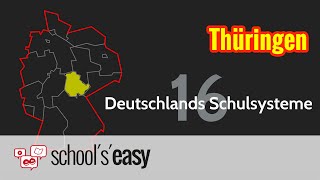 Das Schulsystem in Thüringen 2016 [upl. by Anelet726]