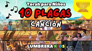 las 10 plagas en Egipto Canción Torah para niños  Yofi Tofi 7  Lumbrera KIDS [upl. by Cristy]