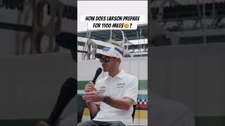 How does Larson prepare for 1100 miles🤯 [upl. by Mohandis72]