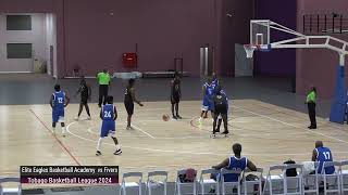 Elite Eagles Basketball Academy vs Fivers Tobago Basketball League 2024 [upl. by Usanis]