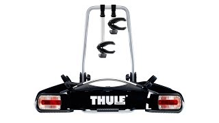 Bike Carrier Towbar  Thule EuroWay G2 with improved bike arms [upl. by Glassman211]