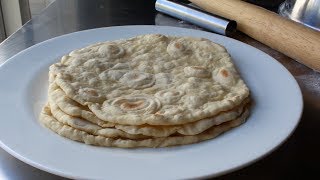 Lebanese Mountain Bread  How to Make LebaneseStyle Flatbread [upl. by Ettennor383]