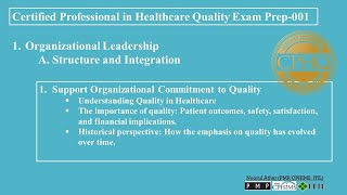 Certified Professional in Healthcare Quality CPHQ Exam Prep001 [upl. by Derej]