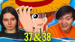 WALK TO ARLONG PARK 👒 One Piece Ep 37 amp 38 REACTION amp REVIEW [upl. by Peer]