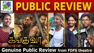 Kanguva Public Review  Suriya  Kanguva FDFS Review  Kanguva Review  Shruti TV [upl. by Livvi93]