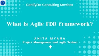 Agile FDD Framework [upl. by Ripley]