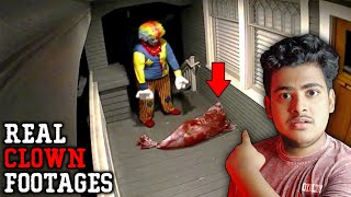 दिल देहेला देने वाली Real Scary Clown Videos  True Clown Videos Caught on Camera  Scary Rupak [upl. by Duaner]