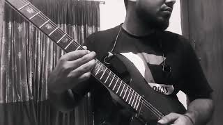 Neshar Bojha  Popeye Bangladesh Guitar solo cover with little improvisation🥴 [upl. by Eimorej]