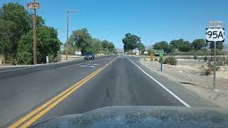 Driving through Yerington Nevada [upl. by Emmer]