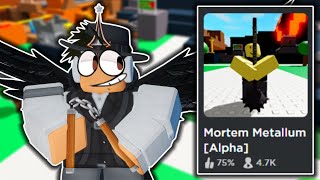 The New Mortem Metallum Update Has Great Weapons Roblox Mortem Metallum [upl. by Chucho919]