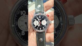 Hanhart pioneer MK1 single pusher Chrono reverse panda dial  watch check hanhart german watch [upl. by Anoblav]