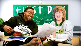 MY FIRST DAY OF SCHOOL w DONOVAN MITCHELL [upl. by Rettuc]