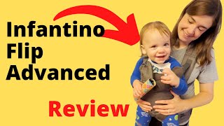 Infantino Flip Advanced 4in1 Baby Carrier Review [upl. by Ffoeg373]