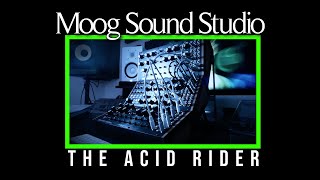 Moog Sound Studio dfam  subharmonicon acid techno [upl. by Yellah]