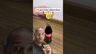 Coloque limão na coca e veja o que acontece Créditos quedeliciosoofc dicas ideias viral casa [upl. by Ahrendt179]