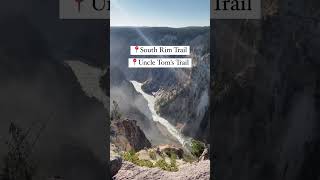 Best Hikes at Grand Canyon of Yellowstone National Parks [upl. by Nalac]