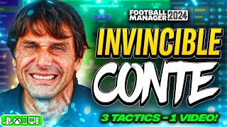 Contes INVINCIBLE FM24 Tactics  3 Tactics  Best FM24 Tactics [upl. by Haridan464]