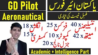 paf initial test preparation for GD Pilot amp Aeronautical Intelligence  academic test 2023 [upl. by Haleehs]