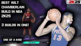 BEST WILT CHAMBERLAIN BUILD IN NBA 2K25 [upl. by Laleb307]