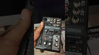 Yamaha AG03 audio mixer unboxing। unboxing motivation shorts [upl. by Northrop]