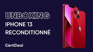 Unboxing iPhone 13 reconditionné par CertiDeal [upl. by Renny]